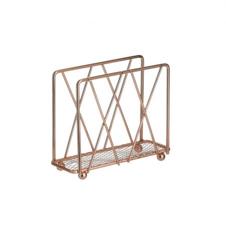 SUPORT ȘERvete METAL CUPRU 13X5X11