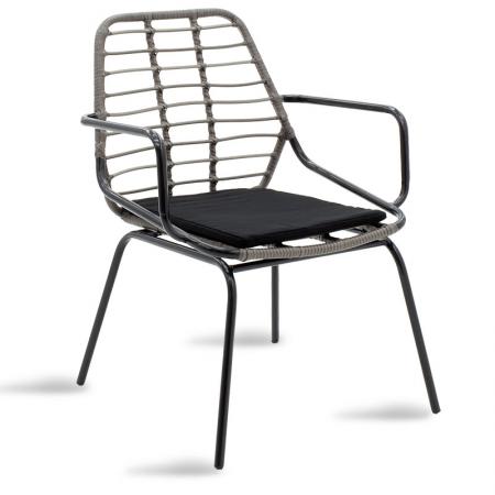 Garden Naoki  pe gri-metal negru