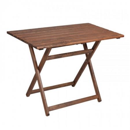 Masă Retto  fag nuc impregnat 100x60x71cm