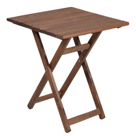 Masă Retto  fag nuc impregnat 60x60x73cm