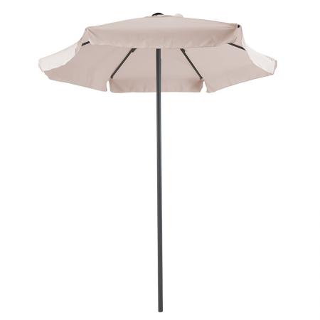 Umbrelă profesională Mongo , bucată unică din metal, D2m, bej-atracit