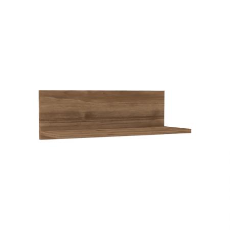 Raft de perete Fane  melaminat în nuanță de nuc 60x21.6x19.6cm