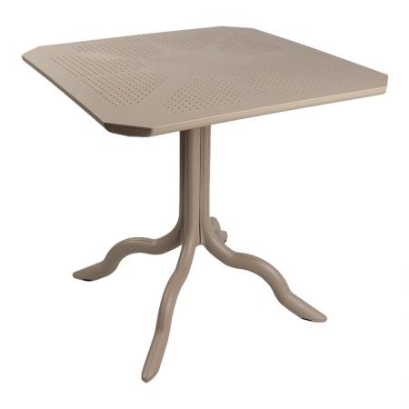 Masă Icon  din PP, culoare cappuccino, 80x80x74.5cm