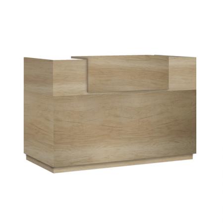 Recepție Lotus  în culoarea stejarului 140x70x110cm