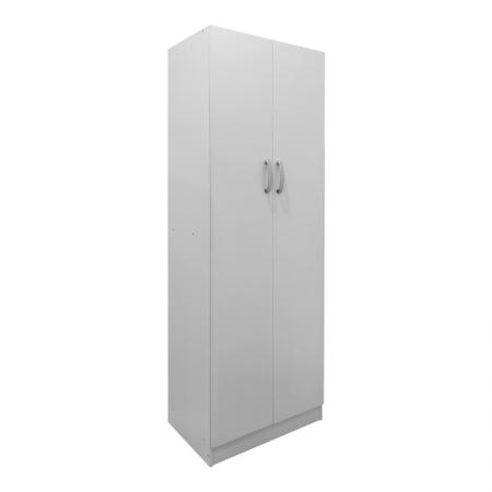 Dulap cu două uși Athos , culoare albă, 60x42x180cm