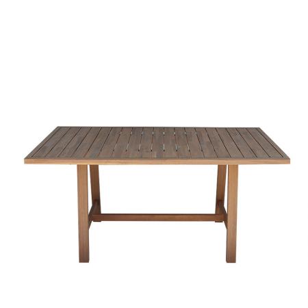 Masă Malibu  din lemn de salcâm, culoare naturală, 180x90x75cm