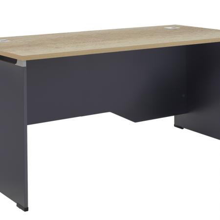 Birou comercial Lotus  în stejar-gri închis 180x80x75cm